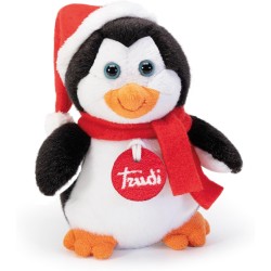 Trudi 55474 - Peluche Pinguino Natale Vestito XS