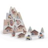 Trudi Sevi 87858 - Puzzle Forme a Incastro Dolomiti | Trudi by Sevi | Giochi in legno 29x3x28cm | Sevi Nature