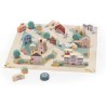Trudi Sevi 87859 - Play Puzzle Città Ortisei | Trudi by Sevi | Giochi in legno 28x5,5x28cm | Sevi Nature
