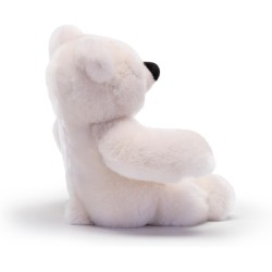 Trudi 25634 - Peluche Orso Bianco Joel | Orso Polare - Animali del Polo Nord | 24x38x18 cm taglia M | Teddy Bears, classici orsi