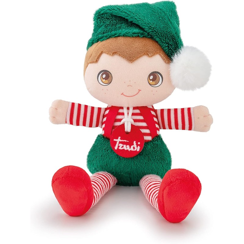 Trudi 12324- Peluche Elfo Rudy M