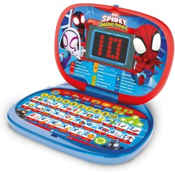 Clementoni - 16454 - Computer Kid Marvel Spidey And His Amazing Friends Laptop - Gioco Educativo Elettronico Parlante