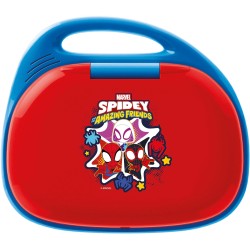 Clementoni - 16454 - Computer Kid Marvel Spidey And His Amazing Friends Laptop - Gioco Educativo Elettronico Parlante