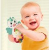 Clementoni - 17778 - Little Unicorn Rattle - Sonaglio Neonato con Massaggiagengive, Giocattolo Bambini 3 Mesi, Rafforza Le capac