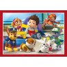 Clementoni - 21513 - Supercolor Paw Patrol - 4 (12,16,20 e 24 Pezzi), Puzzle Cartoni Animati