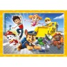 Clementoni - 21513 - Supercolor Paw Patrol - 4 (12,16,20 e 24 Pezzi), Puzzle Cartoni Animati