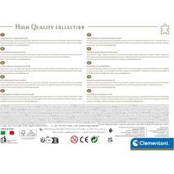 Clementoni - 35004 - Puzzle High Quality Collection Cat e Bunny 500 pezzi