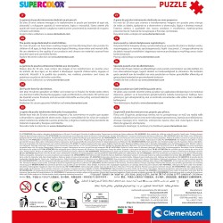 Clementoni - 21622 - Peppa Pig Supercolor Pig - 2X60 (Include 2 60 Pezzi), Puzzle Cartoni Animati