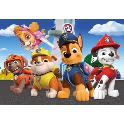 Clementoni - 21623 - Paw Patrol Supercolor Patrol - 2X60 (Include 2 60 Pezzi), Puzzle Cartoni Animati