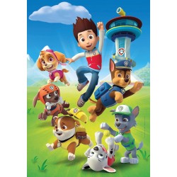 Clementoni - 25209 - Paw Patrol Supercolor Puzzle, 3 X 48 Pezzi