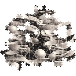 Clementoni - 39752 - M. C. Escher, Bond Of Union - 1000 Pezzi Adulti, Arte, Puzzle Quadri Famosi