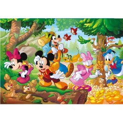 Clementoni - 25266 - Mickey Mouse Supercolor Disney and Friends Puzzle - 3x48 (3 48 pezzi)