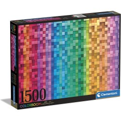 Clementoni - 31689 - Puzzle ColorBoom Collection Pixels 1500 Pezzi