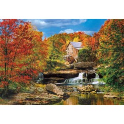 Clementoni - 32574 - Collection-Glade Creek Grist Mill - 2000 Pezzi Puzzle Adulti