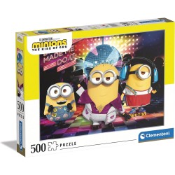 Clementoni - 35081 - High Quality Collection Puzzle - Minions 2 - 500 Pezzi - Puzzle Adulto