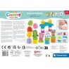 Clementoni - 17835 - Soft Clemmy - Baby Hero & Princess Set - Set Costruzioni Prima Infanzia, Mattoncini Morbidi Clemmy