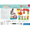 Clementoni - 17884 - Soft Clemmy - Baby Happy Farm - Set Costruzioni Prima Infanzia, Mattoncini Morbidi Clemmy