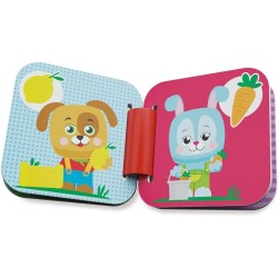 Clementoni - 17884 - Soft Clemmy - Baby Happy Farm - Set Costruzioni Prima Infanzia, Mattoncini Morbidi Clemmy