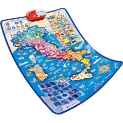 Clementoni - 16445 - Sapientino - La mappa Interattiva dell  Italia - Poster Elettronico Interattivo, Cartina Italia Politica, G