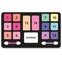 Clementoni - 18763 - Crazy Chic Yourself Collection - Be a Dreamer - Trousse, Cofanetto Lavabili, Set Cosmetici Bambini, Borsett