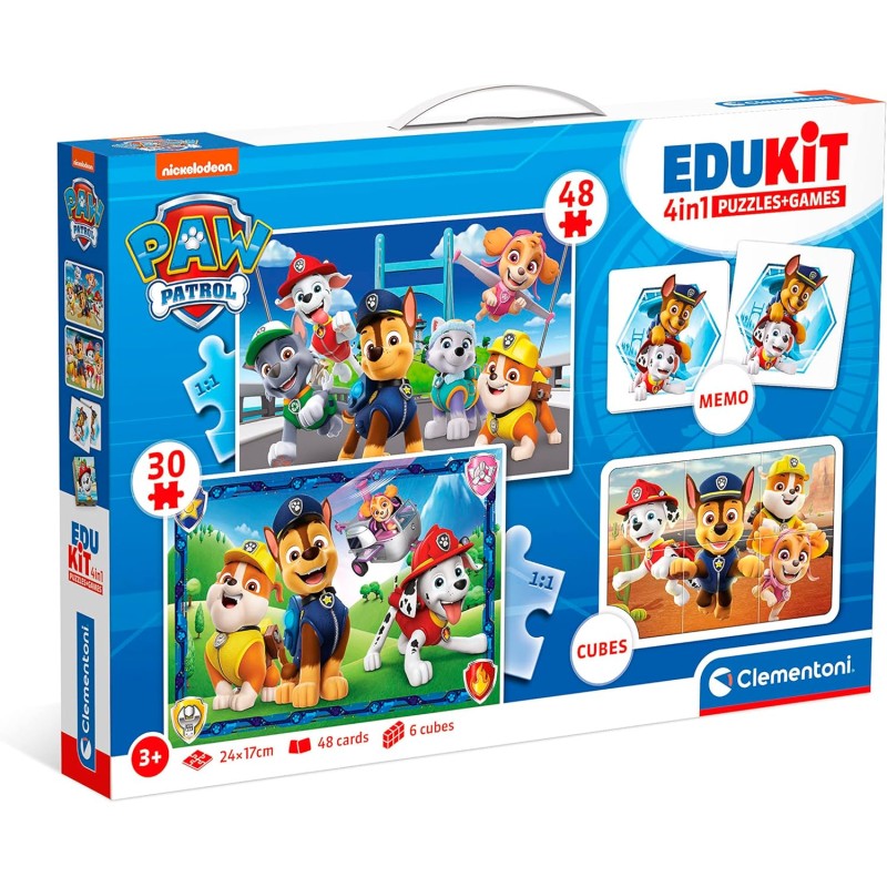 Giochi e Giocattoli per Bambini da 4 a 6 anni  Clementoni – Etichette  _Licenza_PAW PATROL – Clementoni