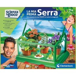 Clementoni - 19348 - Scienza E Gioco Lab - La Mia Prima Serra - Laboratorio Scientifico Botanico Per Bambini Dai 7 Anni