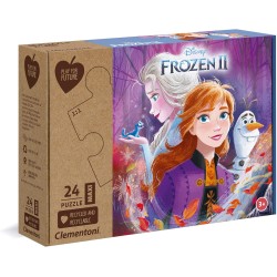 Clementoni - 20260 - Puzzle Maxi Frozen 2 Disney 24 pz - Play for Future Materiali 100% riciclati