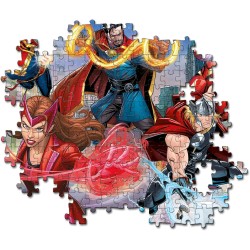 Clementoni - 20347 - Glitter The Avengers 104 pezzi - Cartoni animati, Marvel, Supereroi, Supercolor Puzzle