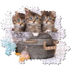 Clementoni - 29109 - Supercolor Lovely Kittens - 180 pezzi- Puzzle bambini 7 anni+