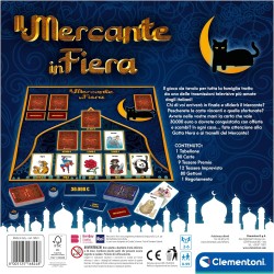 Clementoni - 16824 - Mercante in Fiera - Show TV - Gioco Da Tavolo, Gioco  Di Società Per Tutta La