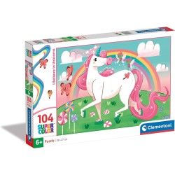 Clementoni - 27109 - Belle Supercolor Puzzle Unicorno