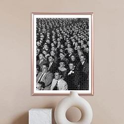 Clementoni - 39633 - Puzzle Life Magazine adulti 1000 pezzi, bianco e nero, vintage, fotografie famose, foto iconiche