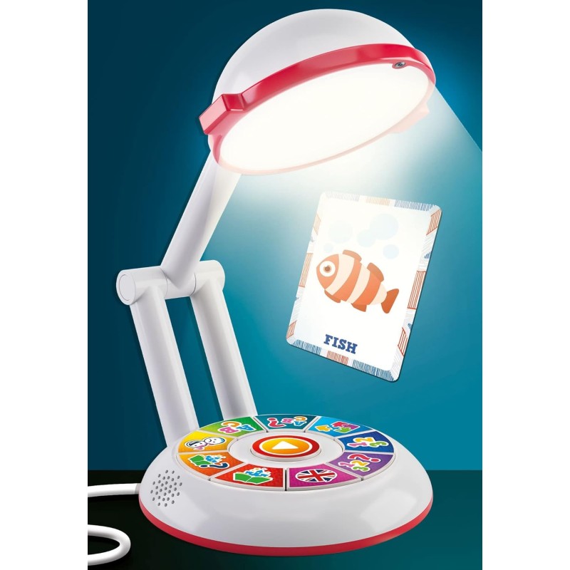 Lisciani Giochi - My Lamp, Bambini 3-6 Anni, Alfabeto e Parole, Numeri e Logica, Fiabe Interattive, 96992