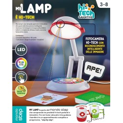Lisciani Giochi - My Lamp, Bambini 3-6 Anni, Alfabeto e Parole, Numeri e Logica, Fiabe Interattive, 96992