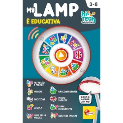 Lisciani Giochi - My Lamp, Bambini 3-6 Anni, Alfabeto e Parole, Numeri e Logica, Fiabe Interattive, 96992