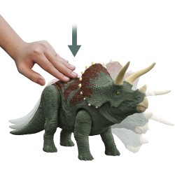 Jurassic World Dominion - Il Dominio Roar Strikers Triceratops - HDX34