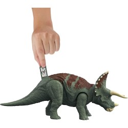 Jurassic World Dominion - Il Dominio Roar Strikers Triceratops - HDX34