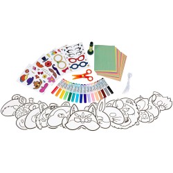 Crayola - Cofanetto Creazione di Maschere - Tempo Libero - Kit attività - a Partire dai 3 Anni