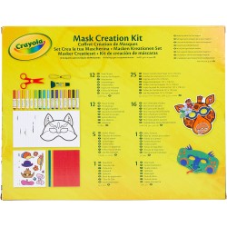 Crayola - Cofanetto Creazione di Maschere - Tempo Libero - Kit attività - a Partire dai 3 Anni