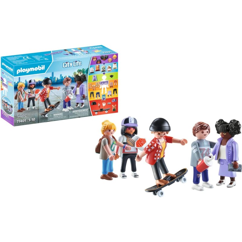 Playmobil Set Personaggi di Città My Figures 71401