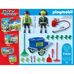 Playmobil Squadra di Pulizia City Action 71434