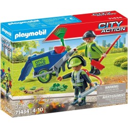 Playmobil Squadra di Pulizia City Action 71434