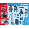 Playmobil Set 4 personaggi, include un sommozzatore, un coordinatore, un ufficiale e un cattivo 71146