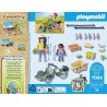 Playmobil Contadina con bicicletta da carico 71306