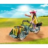 Playmobil Contadina con bicicletta da carico 71306