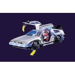 PLAYMOBIL Back to the Future 70317 - DeLorean con Effetti Luminosi, dai 6 anni