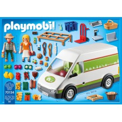 PLAYMOBIL Country 70134 - Furgone Mercato Bio