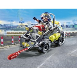 Playmobil Quad Terra-Acqua, trasformabile in un motoscafo 71147