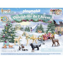Playmobil Calendario dell  Avvento 71345 Viaggio di Natale in slitta