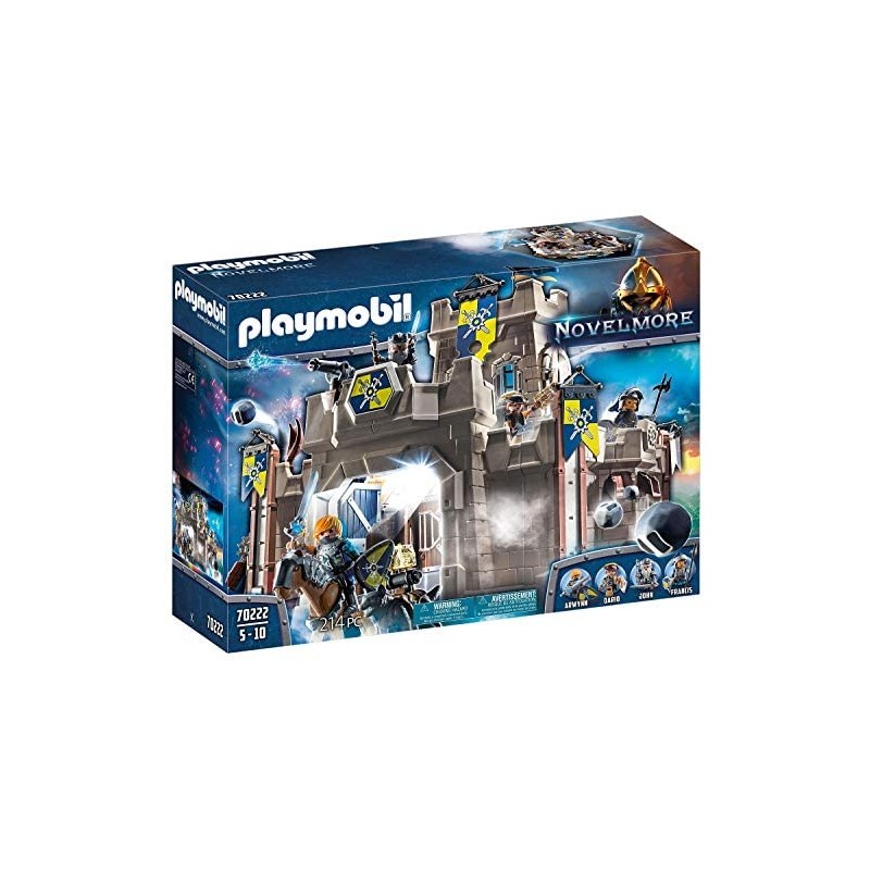 PLAYMOBIL Novelmore 70222 - Castello di Novelmore, 214 Pezzi